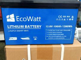 Ecowatt 12.8v 100ah Lithium Ion akumuliatorius