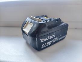 Naudoti,originalūs makita 18v akumuliatoriai