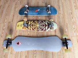 2 Longboardai , 1 riedlente
