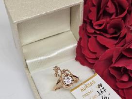 Auksinis žiedas - 335 Eur.