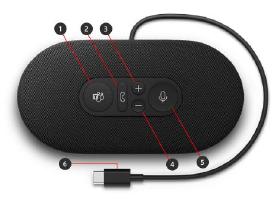Microsoft Modern Usb-c laidinis garsiakalbis