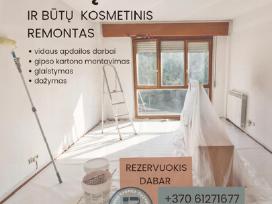 Vidaus apdailos darbai, skambink