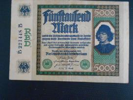 5000 markių 1922m