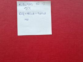 Monetu albumas nr 12 viso 185vnt