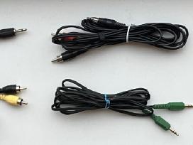 Įvairūs audio kabeliai