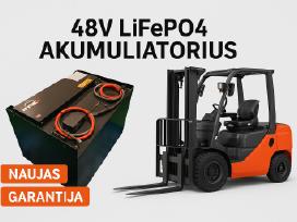 Šakinių krautuvų baterijos akumuliatoriai 24v 48v