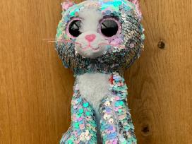 Ty Beanie Boos blizgi, keičianti spalvą, katytė