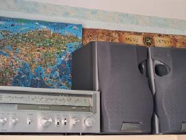 Sony stiprintuvas - imtuvas ir Kenwood kolonėlės