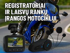 Bluetooth laisvų rankų įranga motociklui Mh4