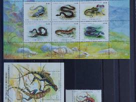 Uzbekistanas 1999 reptilijos, švarus Michel 216-21