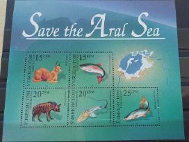 Uzbekistanas 1996 fauna, švarus, Michel block12