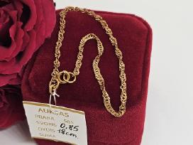 Auksinė apyrankė - 87 Eur.