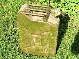 Senas Jerry Can stiliaus 20l kanistras