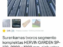 Tvoralenčių komplektas antracitas
