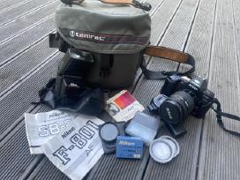 Nikon F801 komplektas!