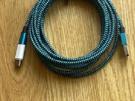 3m Usb-a to Micro Usb / Usb-c laidas su adapteriu
