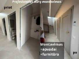 Durų, baldų montavimas/prekyba