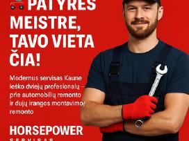 Automechanikas, mechanikas, šaltkalvis Kaune