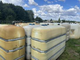 Talpos, bačkos skystam kurui vandeniui750-3000ltr