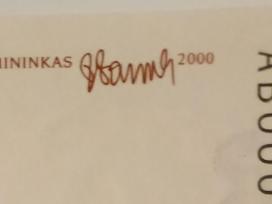 Retas banknotas! 500 litų, serija Ab Unc!