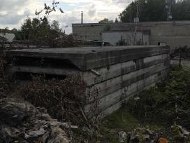 Perdangos plokštės 12x3 m. Gelžbet. balkiai 6m