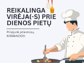 Ieškome maisto paruošėjos (-o)