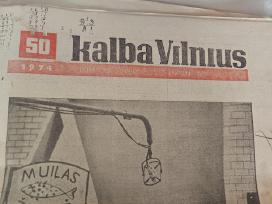 Antikvariniai laikraštis Kalba Vilnius