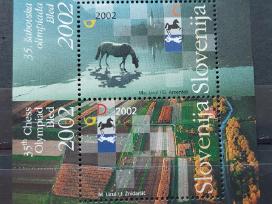 Slovėnija 2002 arklys, svarus Michel block16