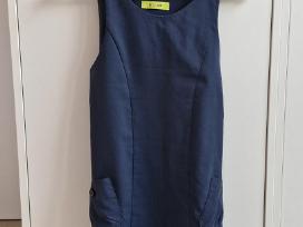 Mėlynas sarafanas mokyklai 146cm 8togo