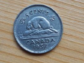 Kanada 1937 5 centai
