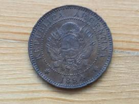 Argentina 1894 1 centavas