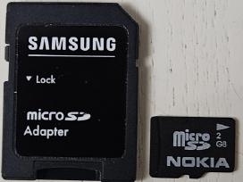 Micro Sd adapteris su laikmena 1gb