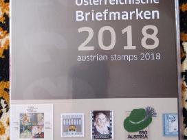 2018 m., Austrija, pašto ženklų rinkinys