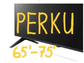Pirksiu sau del saves TV 65-75 col. iki 2m senumo