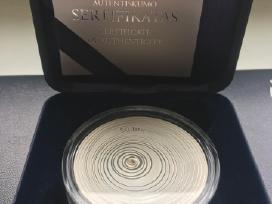 Sidabrinė moneta “forma