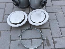 Ventiliacinis ortakis su sklende d160, komplektas