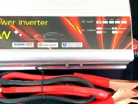 2000w įtampos keitiklis iš Dc 12v Ac220 rozetę