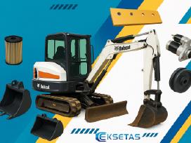 Bobcat statybinės technikos dalys