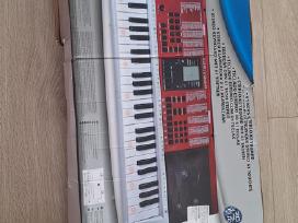 Vaikiškas sintezatorius su mikrofonu