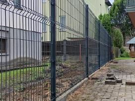 Segmentiniu tvoru statymas ir montavimas