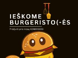 Ieškome burgeristo (-ės)