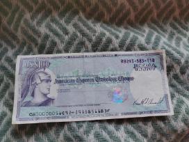 Travelcheck banknote