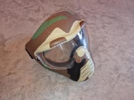 Dažasvydžio (Paintball) apsauginė kaukė – maskuoja