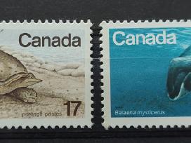 Kanada 1979 jūros fauna, švarūs, Michel 722-723