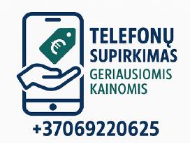 Kokybiškiausias telefonų supirkimas Vilniuje