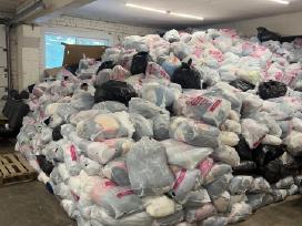 Dėvėti rūbai bei bric brac iš Škotijos