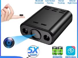 5mp Ultra HD slapta WiFi kamera (įkraunama)