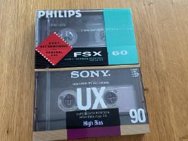 Naujos audio kasetės Sony ir Philips už abi
