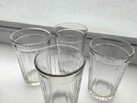 Storo stiklo stiklinės