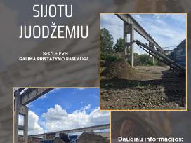 Sijotas juodžemis Marijampolėje